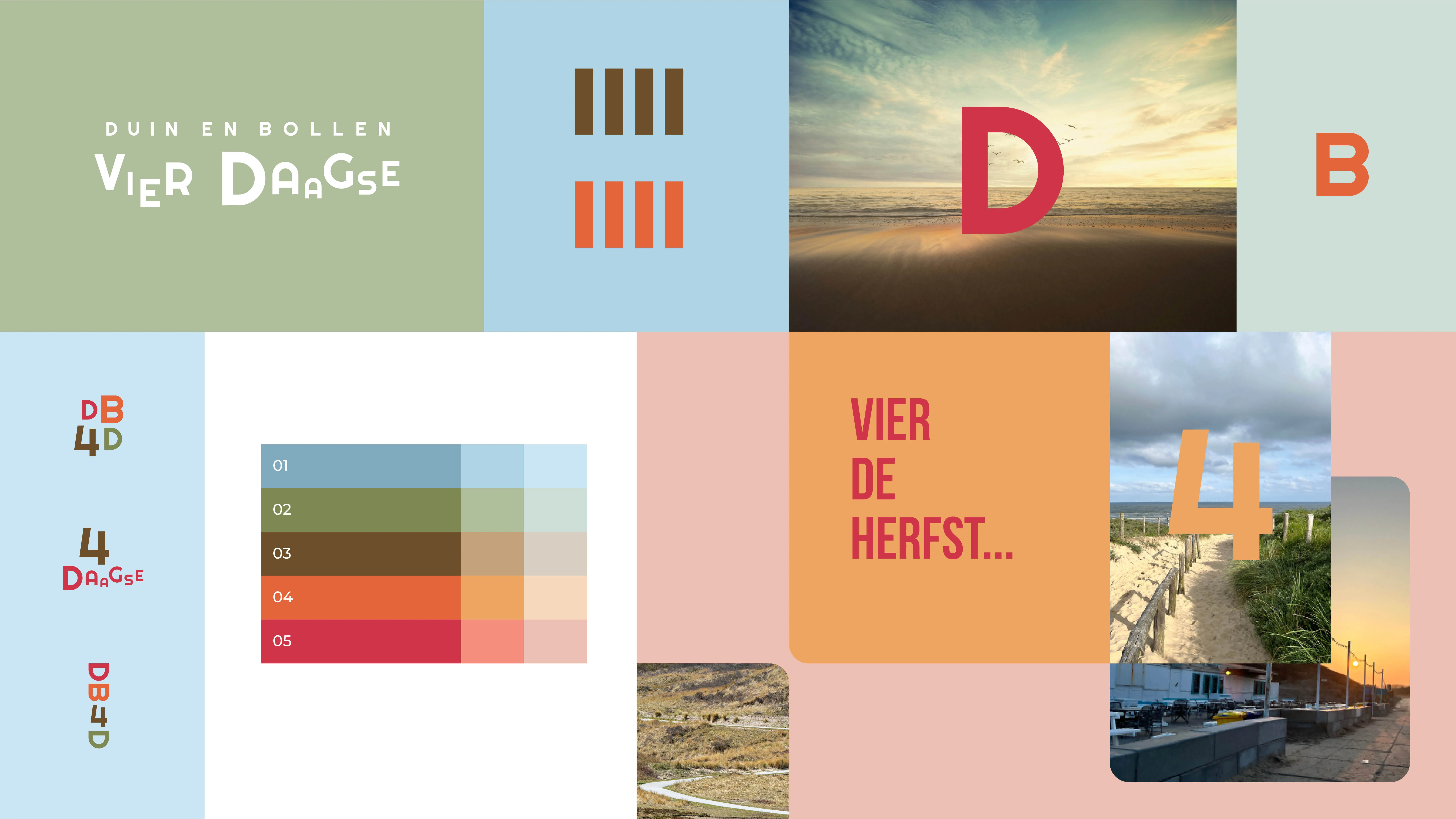 Duin en Bollen Vierdaagse style guide blad