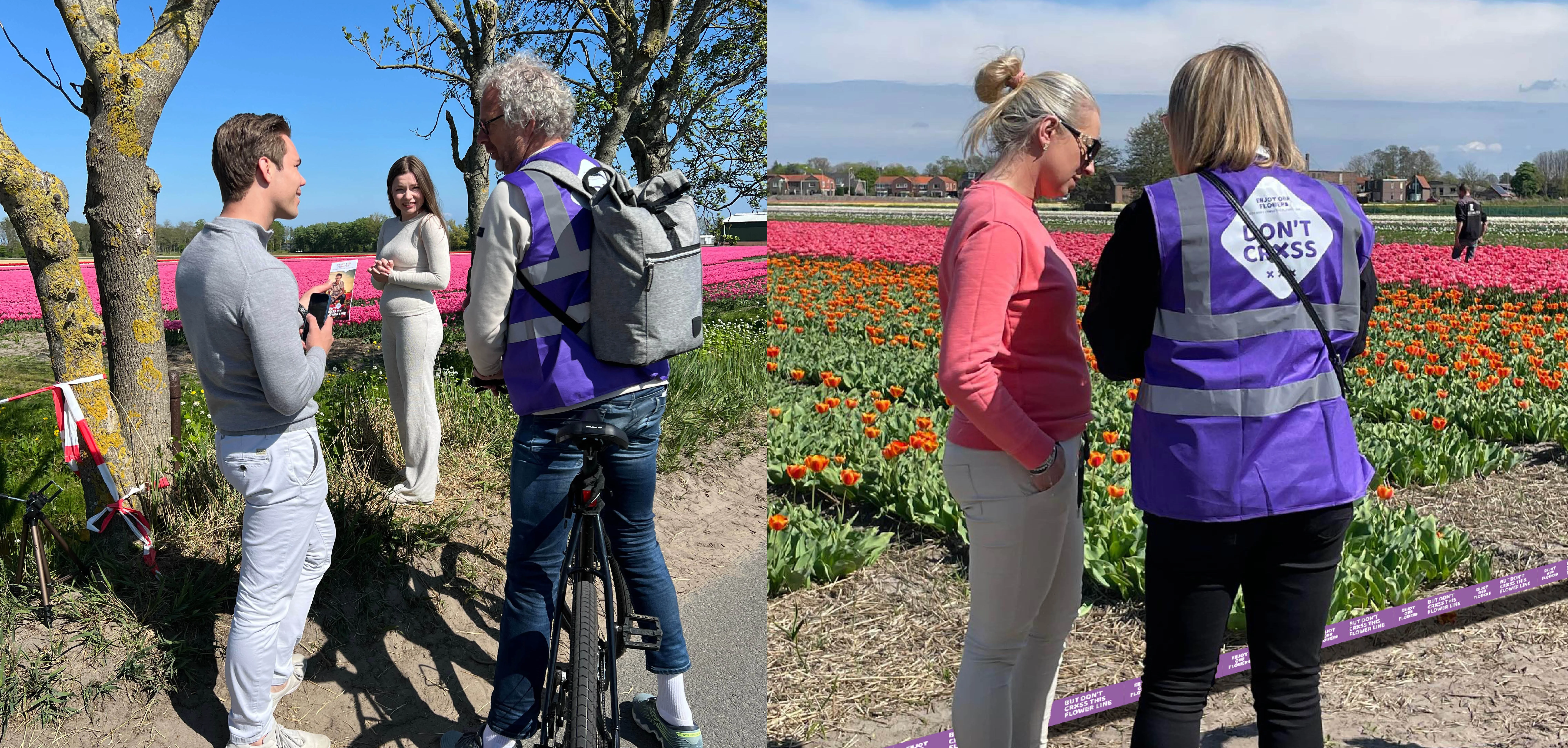 Hoe ging enjoy our flowers er in het echt aan toe