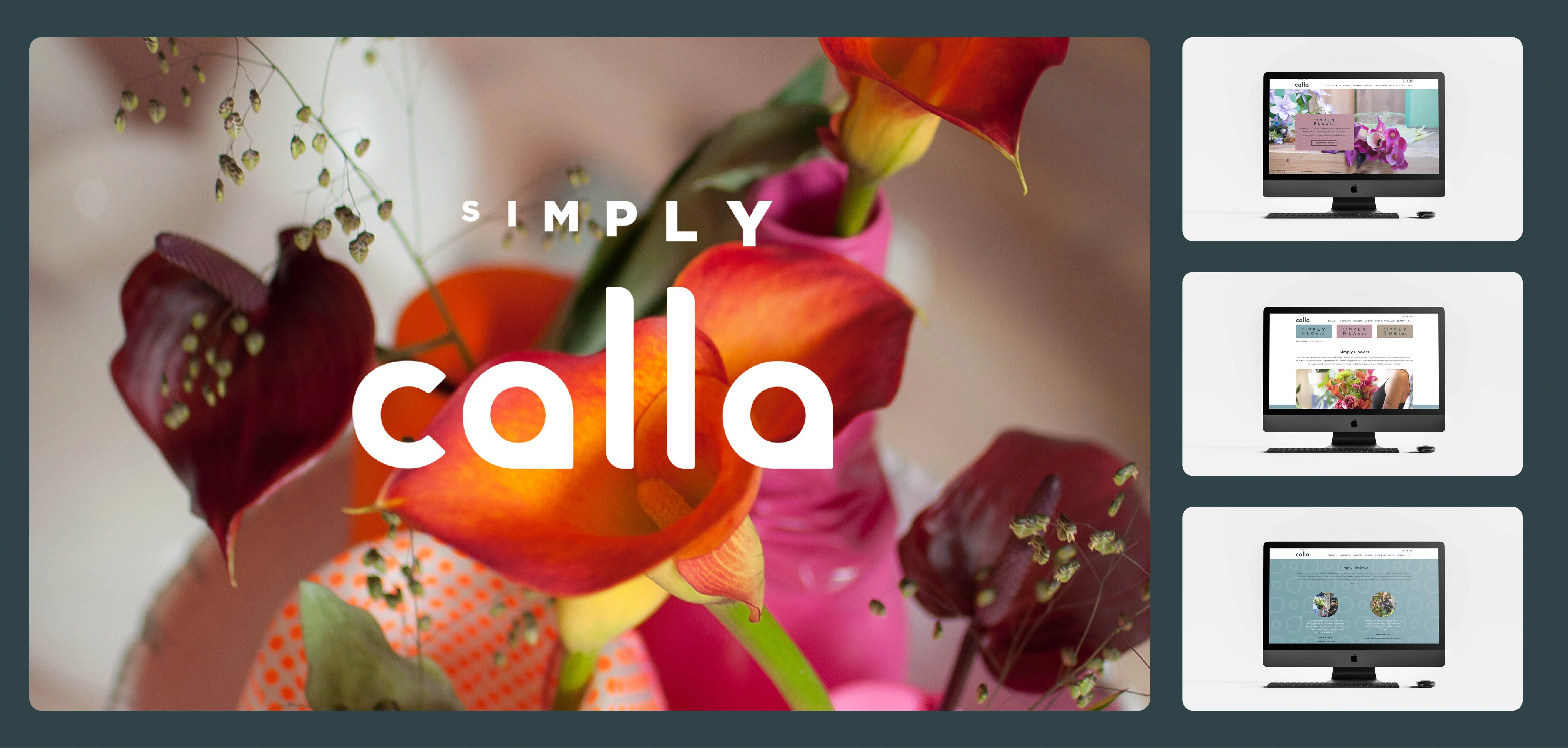 Simply calla logo